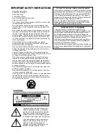 Preview for 1 page of Vox T25 Bass Amplifier Manual