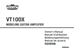 Vox VT100X Owner'S Manual preview