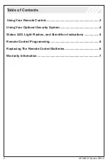 Preview for 2 page of Voxx Electronics PRESTIGE APS901Z Owner'S Manual