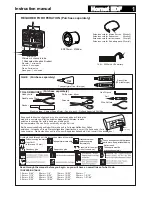 Preview for 2 page of VQ Models HORNET EDF Instruction Manual