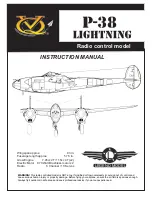 Preview for 1 page of VQ P-38 LIGHTNING Instruction Manual