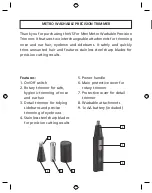 Preview for 4 page of VS Sassoon VS7051A Instructions For Use Manual