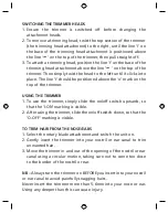 Preview for 6 page of VS Sassoon VS7051A Instructions For Use Manual