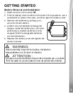 Preview for 5 page of VTech Baby 5500 Instruction Manual