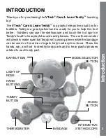 Preview for 3 page of VTech Care & Learn Teddy User Manual