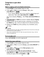 Preview for 54 page of VTech CM18045 User Manual