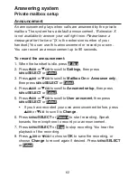 Preview for 71 page of VTech CM18045 User Manual