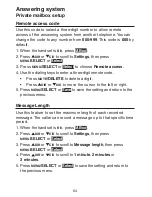 Preview for 73 page of VTech CM18045 User Manual