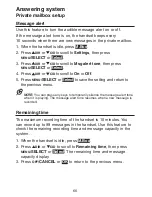 Preview for 75 page of VTech CM18045 User Manual