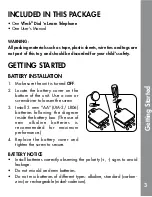 Preview for 4 page of VTech Disney Princess Dial  n Learn Telephone User Manual