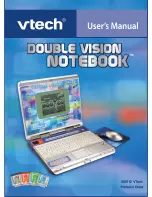 VTech DOUBLE VISION NOTEBOOK User Manual preview