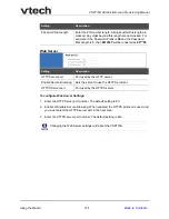 Preview for 108 page of VTech ErisTerminal VSP716A Administrator And Provisioning Manual