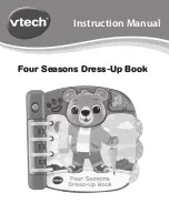 Preview for 1 page of VTech Four Seasons Dress-Up Book Instruction Manual