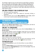 Preview for 9 page of VTech KidiZoom Smartwatch DX3 Instruction Manual