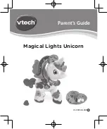 VTech Magical Lights Unicorn Parents' Manual preview