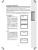 Preview for 18 page of VTech MI6821 - Cordless Telephone With Caller Id User Manual