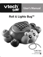 VTech Roll & Lights Bug User Manual preview