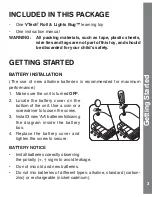 Preview for 4 page of VTech Roll & Lights Bug User Manual