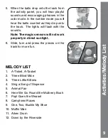 Preview for 9 page of VTech Spin & Learn Ball Towe User Manual