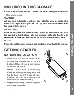 Preview for 4 page of VTech Switch & Go Dinos - MC Roar the Giganotosaurus User Manual