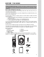 Preview for 3 page of VTech t2416 User Manual