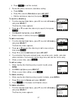 Preview for 27 page of VTech VSP601 User Manual