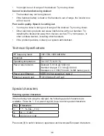 Preview for 38 page of VTech VSP601 User Manual