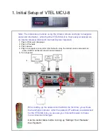 Preview for 3 page of VTEL MCU-8 User Manual