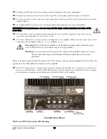 Preview for 20 page of VTL S-400 II series Owner'S Manual