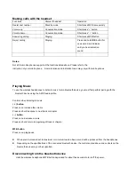 Preview for 4 page of Vtsonic VT-H78 Instruction Manual