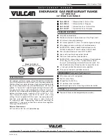 Vulcan-Hart 36-S-36G-N Manual preview