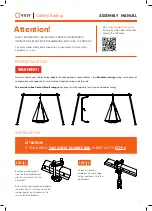 Vuly Cubby Swing Assembly Manual preview