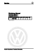 VW CGRA Workshop Manual preview