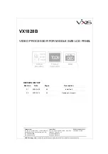 Preview for 1 page of VXIS VX1828B Datasheet