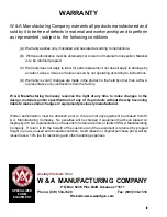 Preview for 8 page of W & A WaterMizer Operator'S Manual