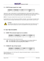 Preview for 20 page of W.E.ST. SCU-138-P Technical Documentation Manual