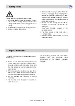 Preview for 5 page of W6 N 1615 Manual