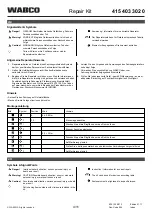 Preview for 4 page of WABCO 415 403 302 0 Manual