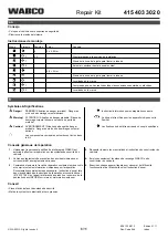 Preview for 6 page of WABCO 415 403 302 0 Manual