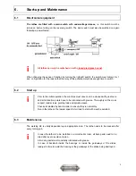 Preview for 9 page of WABECO D2400 Operating Instructions Manual