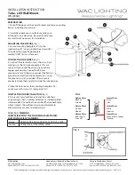 Preview for 4 page of WAC Lighting WS-W2604 Installation Instruction