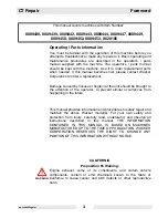 Preview for 3 page of Wacker Neuson CT 36 Repair Manual