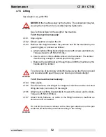 Preview for 52 page of Wacker Neuson CT 36 Repair Manual