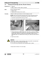 Preview for 34 page of Wacker Neuson E1100 Operator'S Manual