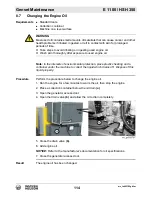 Preview for 114 page of Wacker Neuson E1100 Operator'S Manual