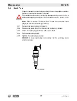 Preview for 35 page of Wacker Neuson GS 12Ai Operator'S Manual