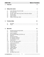 Preview for 3 page of Wacker Neuson GS 5.6A Operator'S Manual