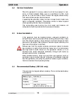 Preview for 17 page of Wacker Neuson GS 5.6A Operator'S Manual