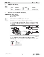 Preview for 41 page of Wacker Neuson HDR115 Operator'S Manual