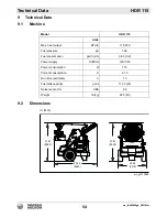 Preview for 54 page of Wacker Neuson HDR115 Operator'S Manual